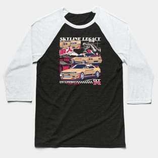 Nissan Skyline R32 Baseball T-Shirt